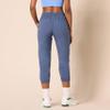 Amazon Essentials Women's Studio Woven Stretch Crop Jogger Pant, Nightshadow Blue, X-Small view 2