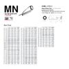 Fuji T-MNST Size 10-3.6 Rod Top Guide Titanium Frame SIC x 1 Piece (0055) view 2