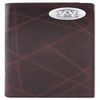 Auburn Secretary Wrinkle Leather Wallet