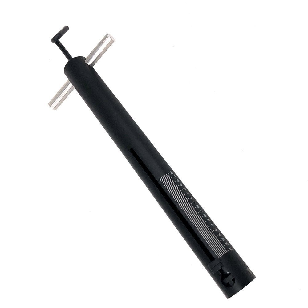 Protable Archery Bow Scale Hand Held Bow Scale Peak Draw Weight Power Scale (Black)