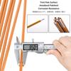 TRIWONDER Tent Poles Replacement Aluminum Camping Rod Accessories Pre-Assembled Tent Pole Repair Kit, 2 Pcs (11.8ft (360cm)) view 4