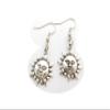 Sun Earrings - Summer Earrings - Sun Jewelry - Planet Jewelry - Beach- Dangling Earrinngs view 1