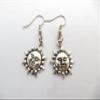 Sun Earrings - Summer Earrings - Sun Jewelry - Planet Jewelry - Beach- Dangling Earrinngs view 2