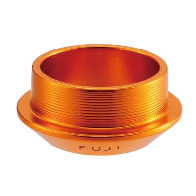 Fuji KOGYO, Fuji Tackle Plus+ Aluminum Parts Winding Check for Screw Type Front Grip (WCH), Orange 0.3 inches (8 mm) A-ORWCH8