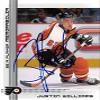 Autograph Warehouse 466133 Justin Williams Autographed Philadelphia Flyers Hockey Card 2000 BAP No. 444 view 1