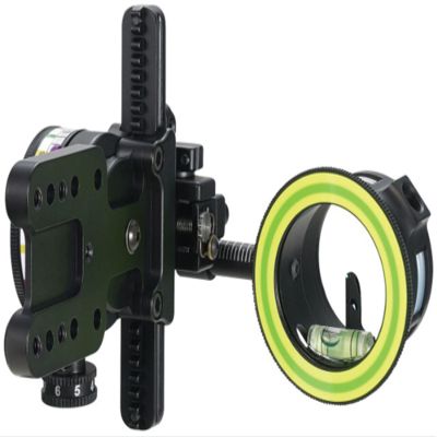 Spot Hogg Tommy Hogg MRT | Single Pin Bow Sight | Right/Left Handed | Pin Size .01/.019/.029 | Made in The USA (Left Handed, .01 Pin Diameter)