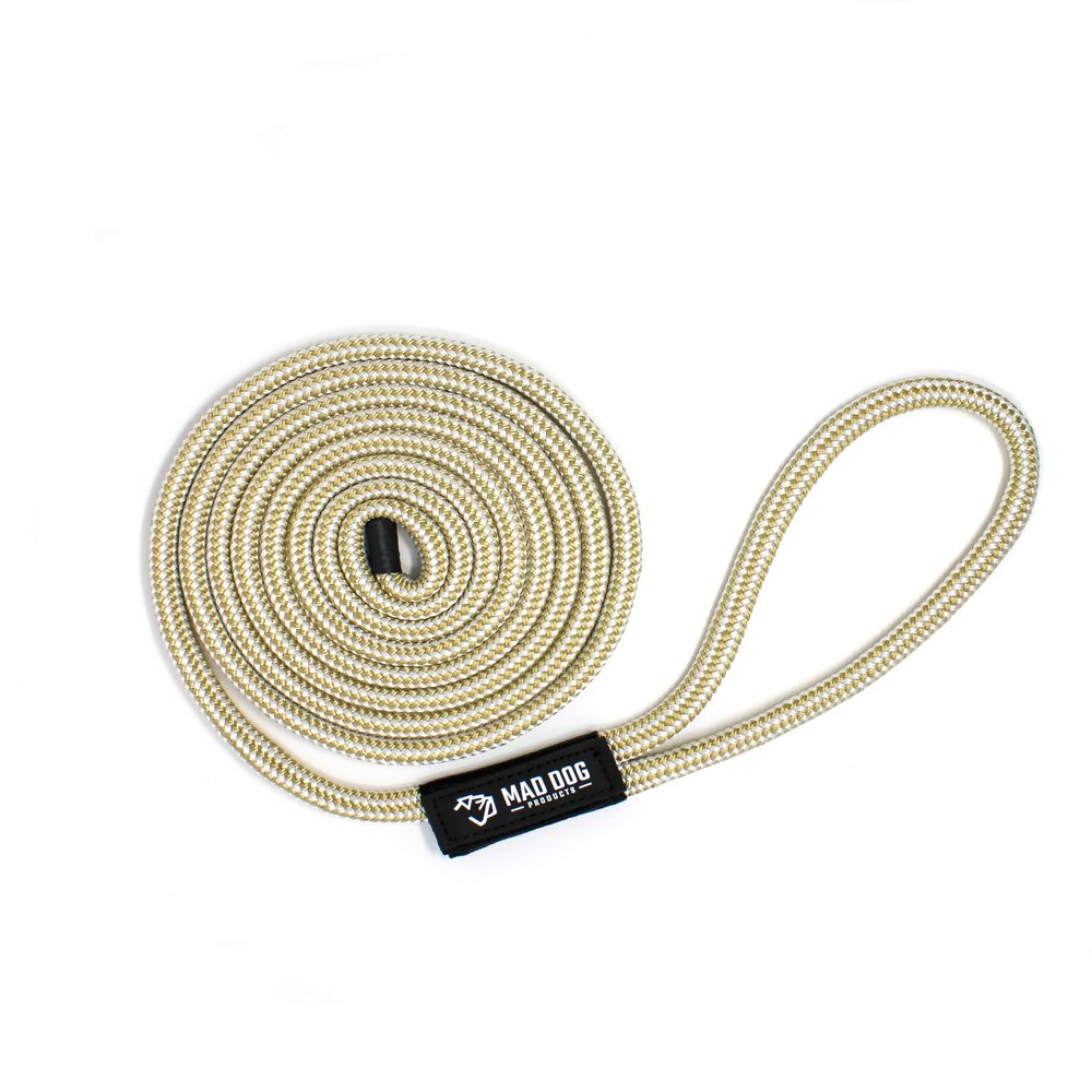 Double Braid Nylon Dock Line - Gold, 5/8" x 40'
