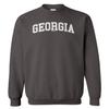 Georgia - State School University Sports Unisex Crewneck Sweatshirt (Charcoal, XX-Large) view 1
