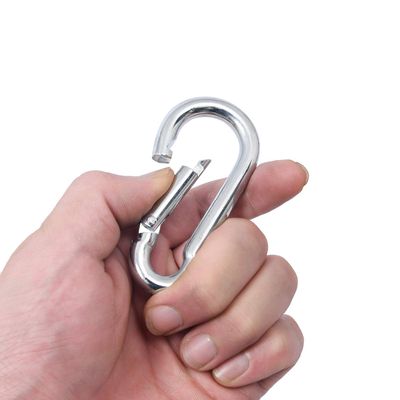 FITNESS MANIAC Boxing Punch Bag Hanging Swivel Mount Attachment Steel Cardio Strength Training Punching Bag Ceiling Hook (Snap Hook)