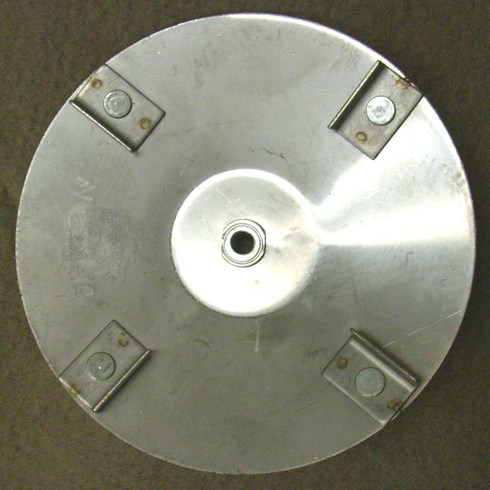 Cupped Scatter Plate 1/4"