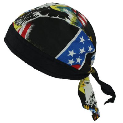 Biker Life Born to Ride Eagle Du-Rag Multi