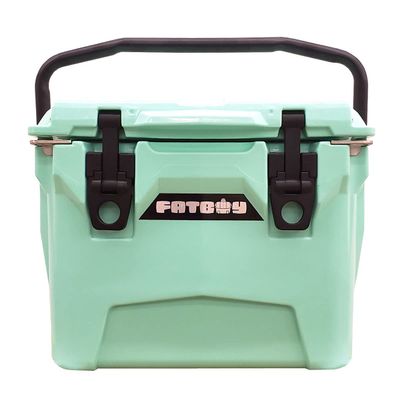 Fatboy 10QT Rotomolded Cooler Chest Ice Box Hard Lunch Box (Seafoam)