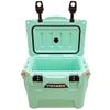 Fatboy 10QT Rotomolded Cooler Chest Ice Box Hard Lunch Box (Seafoam) view 2