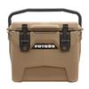 Fatboy 10QT Rotomolded Cooler Chest Ice Box Hard Lunch Box (Sand) view 1