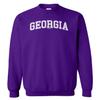 Georgia - State School University Sports Unisex Crewneck Sweatshirt (Purple, Small) view 1