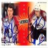 Autograph Warehouse 466181 Serge Aubin & Dan Hinote Autographed Colorado Avalanche Hockey Card 2000 Upper Deck Victory Prospects No. 261 view 1