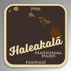 JMM Industries Haleakala National Park Vinyl Decal Sticker Car Window Bumper 2-Pack 4-Inches by 4-Inches Premium Quality UV Protective Laminate NPS089 view 1