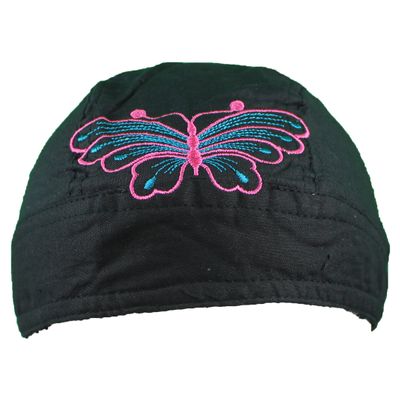 Biker Life Pink Butterfly Du-Rag