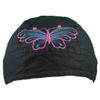 Biker Life Pink Butterfly Du-Rag view 1