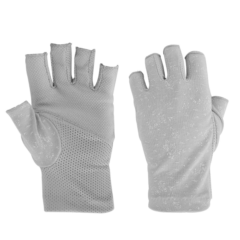 Ylucky Lightweight Summer Fingerless Gloves Men Women UV Sun Protection Driving Cotton Gloves Nonslip Touchscreen Mittens