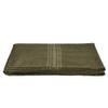 Fox Outdoor Products Wool Blanket - Warm Lightweight Wool Blend Blanket with Whip-Stitched Edges for Outdoor & Home Use, Khaki-Striped Olive DRAB view 2