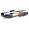 Rear Light, Ultra Bright USB Rechargeable High LED Tail Light Accessories for Cycling Mountain (Red+Blue+White) view 1