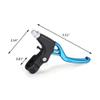 Alomejor Aluminium Alloy Brake Levers, Lightweight and Durable, Road Mountain Bike Handles, Ergonomic Design for Competitive Riders and Casual Cyclist view 2