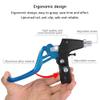 Alomejor Aluminium Alloy Brake Levers, Lightweight and Durable, Road Mountain Bike Handles, Ergonomic Design for Competitive Riders and Casual Cyclist view 3