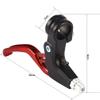 1 Pair Brake Levers Aluminium Alloy Cycling Brake Level Handles for Road Mountain (Red) view 3