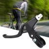 1 Pair Brake Levers Aluminium Alloy Cycling Brake Level Handles for Road Mountain (Black) view 3