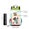 10L Small Hiking Backpack for Kids Ages 3-6 Girls Boys Under 4 feet, Mini Waterproof Outdoor Sport Travel Camping Daypack (Apple Green) view 3