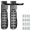 BikeHand Bike Wall Hanger - Heavy Duty Vertical Bicycle Wall Hook Mount Holder Rack for Garage Shed Indoor Storage - Fits MTB & Road Bikes (PACK 2)