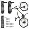 BikeHand Bike Wall Hanger - Heavy Duty Vertical Bicycle Wall Hook Mount Holder Rack for Garage Shed Indoor Storage - Fits MTB & Road Bikes - 3 Pack view 1
