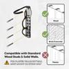 BikeHand Bike Wall Hanger - Heavy Duty Vertical Bicycle Wall Hook Mount Holder Rack for Garage Shed Indoor Storage - Fits MTB & Road Bikes - 3 Pack view 2
