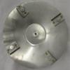 Ultramatic Feeders Deer Scatter Plate, 1/8" Bore, 5" Round, Cupped Design