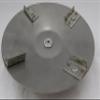 Ultramatic Feeders Deer Scatter Plate, 1/8" Bore, 5" Round, Cupped Design view 2