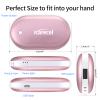 Karecel Rechargeable Hand Warmer, 5200mAh Double-Sided Instant Heating Electric Hand Warmer Power Bank, Up to 11Hrs, USB Portable Handwarmer Pocket Heater, Tech Gifts for Men Women, Winter Essentials view 2