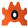 Mueller Slip-On Bridge Head (Sev Orange) view 1