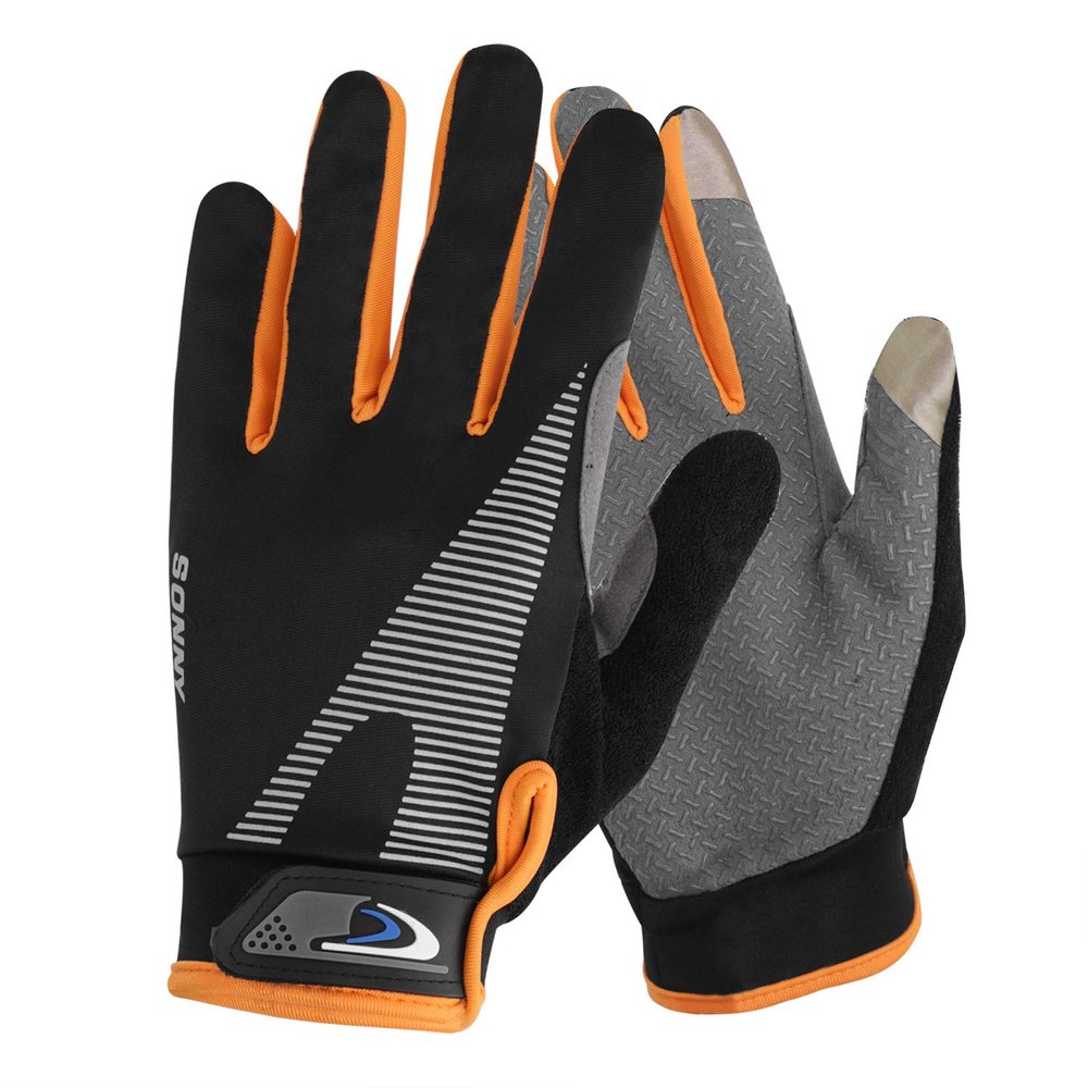 Summer Cooling Cycling Gloves Full Finger Touch Screen for Women Men Breathable Non-slip Motorcycle Mountain Bike Riding Gloves Road Bicycle BMX Lifting Fitness Climbing Workout Exercise Golf Gloves