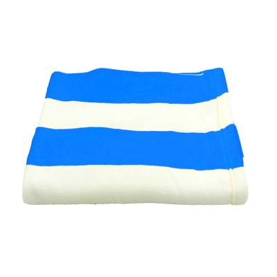 Beach Towels for Travel Lightweight Beachtowel for Swimmers, Sand Free Towel 30 inches by 60 inches Royal White