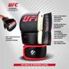 UFC 8oz MMA Sparring Gloves - L/XL - MMA Gloves, Blue, Large/X-Large view 2