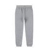 Kid Nation Kids Unisex Soft Brushed Fleece Casual Pull On Jogger Sweatpants with Pockets for Boys or Girls S Gray Heather view 2