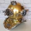 Vintage Reproduction U.S.Navy Mark V 18" Divers Helmet Maritime Scuba Equipment. view 2