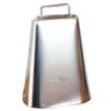 HILASON 5" Pro Rodeo Junior Cow Bull Riding Kentucky Rope Bell Nickel Plated view 1