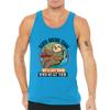 Men Custom Tank Top Add Your Text Personalized Men Tank Tops Sapphire view 3