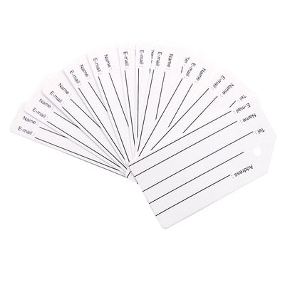 10Pack Name ID Card Blank Fit for Luggage Tags by Ovener