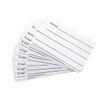 10Pack Name ID Card Blank Fit for Luggage Tags by Ovener view 2