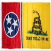 3x5 Gadsden Dont Tread On Me Tennessee State Flag 3x5 Banner Brass Grommets - Party Decorations Supplies For Parades - Prime Outside, Garden, Men Cave Decor Flag view 1