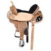 HILASON Flex Tree Western Horse Saddle American Leather Trail Barrel | for Horses view 1