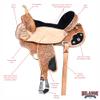 HILASON Flex Tree Western Horse Saddle American Leather Trail Barrel | for Horses view 4
